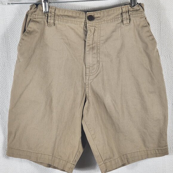 Wonder Nation Urban Khaki Cotton Span Elastic Adjustable Waist Short Sz 14 Husky - Picture 1 of 16